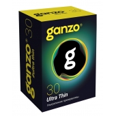 Супертонкие презервативы Ganzo Ultra thin - 30 шт. - Ganzo - купить с доставкой в Таганроге