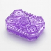 Фиолетовый мастурбатор-стимулятор Tenga Uni Amethyst - Tenga - в Таганроге купить с доставкой