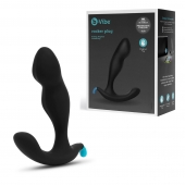 Черный утяжеленный анальный стимулятор Rocker Plug - 12 см. - b-Vibe - в Таганроге купить с доставкой