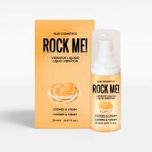 Жидкий вибратор Nuei Rock Me! с ароматом печенья и сливок - 20 мл. - Nuei cosmetics - купить с доставкой в Таганроге