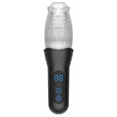Автоматический мастурбатор Oral Sex Masturbator с функциями ротации, вибрации и фрикций - Secwell - в Таганроге купить с доставкой