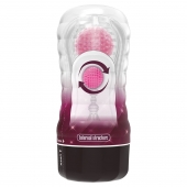 Прозрачный текстурированный мастурбатор Vacuum Cup Masturbator Black Hole - Baile - в Таганроге купить с доставкой