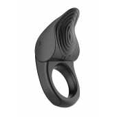 Черное эрекционное виброкольцо Vibro Lust Ring - MALESATION - в Таганроге купить с доставкой
