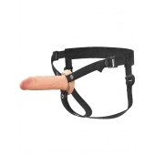 Полый страпон на ремнях 6’’ Hollow Silicone Strap-on - Pipedream - купить с доставкой в Таганроге