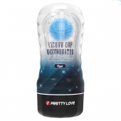 Прозрачный текстурированный мастурбатор Vacuum Cup Masturbator Planet - Baile - в Таганроге купить с доставкой