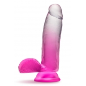 Розовый фаллоимитатор Sugar Magnolia - 17,1 см. - Blush Novelties