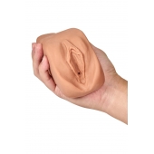Маструбатор-вагина с вибрацией Soft   Wet Renata Realistic Tan Masturbator - Blush Novelties - в Таганроге купить с доставкой