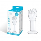 Стеклянный плаг в форме сжатой в кулак руки 5’’ Glass Fist Butt Plug - 13 см. - Glas