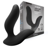 Черный вибромассажер простаты 3,5’’ Curve P-spot Massager - 12 см. - Erokay - в Таганроге купить с доставкой
