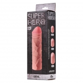 Фаллоудлинитель SUPER HERO Dewil - 17,5 см. - Lola Games - в Таганроге купить с доставкой