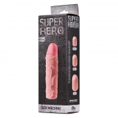 Фаллоудлинитель SUPER HERO Sex Machine - 15,5 см. - Lola Games - в Таганроге купить с доставкой