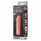 Фаллоудлинитель SUPER HERO Tempter - 16 см. - Lola Games - в Таганроге купить с доставкой