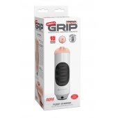 Мастурбатор-вагина Extreme Toyz Mega Grip Vibrating Stroker Mouth - Pipedream - в Таганроге купить с доставкой