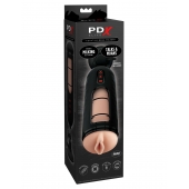 Мастурбатор-вагина с вибрацией Vibrating Mega Milker - Pipedream - в Таганроге купить с доставкой