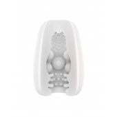 Белый мастурбатор-яйцо Bisedze - LoveStore - в Таганроге купить с доставкой