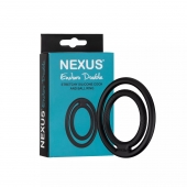Черное двойное эрекционное кольцо Nexus Enduro Double - Nexus Range - в Таганроге купить с доставкой