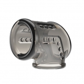 Дымчатая насадка на пенис и мошонку - Baile - в Таганроге купить с доставкой