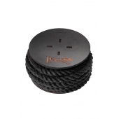 Черная веревка для шибари на катушке - 5 м. - Pecado - купить с доставкой в Таганроге