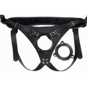 Пояс Hard Brutal для больших насадок - LOVETOY (А-Полимер) - купить с доставкой в Таганроге