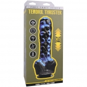 Черно-синяя мини-машина на присоске Tendril Thruster - 21,6 см. - Doc Johnson - купить с доставкой в Таганроге