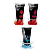 Набор из 3 лубрикантов JUJU (увлажняющий, клубника, малина) - JuJu - купить с доставкой в Таганроге