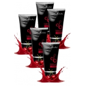 Набор из 5 съедобных лубрикантов JUJU со вкусом вишни - JuJu - купить с доставкой в Таганроге