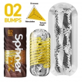 Мастурбатор Tenga Spinner DX 02 Bumps - Tenga - в Таганроге купить с доставкой