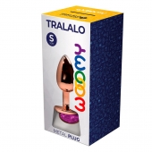 Анальная втулка Wooomy Tralalo Size S c розовым кристаллом - Adrien Lastic в Таганроге Анальная втулка Wooomy Tralalo Size S c розовым кристаллом - Adrien Lastic