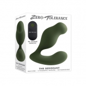 Вибромассажер простаты The Sergeant цвета хаки - Zero Tolerance - в Таганроге купить с доставкой