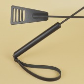 Черный кожаный стек «Сириус» - 60 см. - Sitabella - купить с доставкой в Таганроге