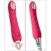 Малиновая насадка на душ с вибрацией Showers to orgasm - 20,1 см. - Orion - купить с доставкой в Таганроге Малиновая насадка на душ с вибрацией Showers to orgasm - 20,1 см. - Orion - купить с доставкой в Таганроге