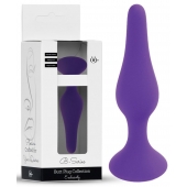 Фиолетовая анальная втулка Silcone Purple Plug Medium - 11 см. - Boys of Toys в Таганроге Фиолетовая анальная втулка Silcone Purple Plug Medium - 11 см. - Boys of Toys