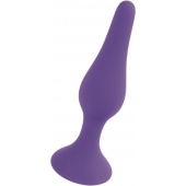 Фиолетовая анальная втулка Silcone Purple Plug Extra Large - 15,5 см. - Boys of Toys в Таганроге Фиолетовая анальная втулка Silcone Purple Plug Extra Large - 15,5 см. - Boys of Toys