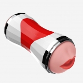 Двусторонний мастурбатор в колбе Power Grip Cup - вагина и ротик - Boys of Toys - в Таганроге купить с доставкой