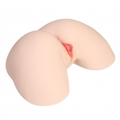 Мастурбатор-полуторс с двойным слоем материала и вибрацией Jenny Onahole Real Hips - KOKOS - в Таганроге купить с доставкой