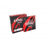 Презервативы с ароматом колы Expert Cola - 3 шт. - Expert - купить с доставкой в Таганроге