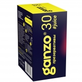 Ароматизированные презервативы Ganzo Juice - 30 шт. - Ganzo - купить с доставкой в Таганроге