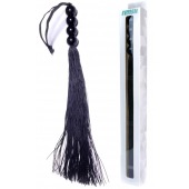 Черная силиконовая плеть - 37 см. - Boys of Toys - купить с доставкой в Таганроге