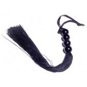 Черная силиконовая плеть - 37 см. - Boys of Toys - купить с доставкой в Таганроге