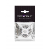 Эластичное эрекционное кольцо с черными «ресничками» - Sextaz - в Таганроге купить с доставкой