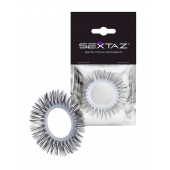 Круглое эрекционное кольцо с длинными «ресничками» - Sextaz - в Таганроге купить с доставкой