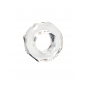 Прозрачное эрекционное кольцо в форме гайки - Sex Expert - в Таганроге купить с доставкой