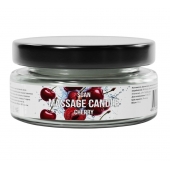 Массажная свеча «Спелая вишня» - 50 мл. - SGAN - купить с доставкой в Таганроге