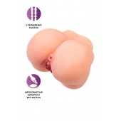 Реалистичный мастурбатор в форме попки с 2 любовными входами - No Name - в Таганроге купить с доставкой