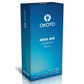 Презервативы OKOTO Mega Mix - 18 шт. - Sitabella - купить с доставкой в Таганроге