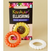 Цветное рельефное эрекционное кольцо Ellasring - Sitabella - в Таганроге купить с доставкой