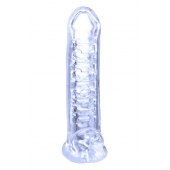 Прозрачная насадка-удлинитель Stretchy Touch - 18 см. - NMC - в Таганроге купить с доставкой