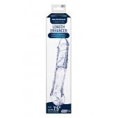 Прозрачная насадка-удлинитель Length Enhancer с подхватом - 22,3 см. - NMC - в Таганроге купить с доставкой