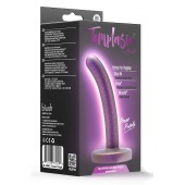 Фиолетовая насадка с гладкой поверхностью Surrender 4.75 Inch Beginner Pegging Dildo - 12 см. - Blush Novelties - купить с доставкой в Таганроге