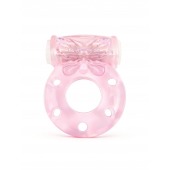 Розовое эрекционное виброкольцо с бабочкой - 1137 - в Таганроге купить с доставкой